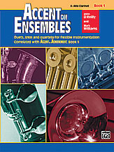 cover ACCENT ON ENSEMBLES #1 ALTO CLAR cover